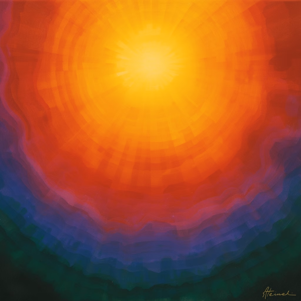 Colour as spiritual reality — Rudolf Steiner's spiritual science of colour reveals the soul qualities carried by yellow, red, blue, green, and violet in direct dialogue with Goethe's colour theory