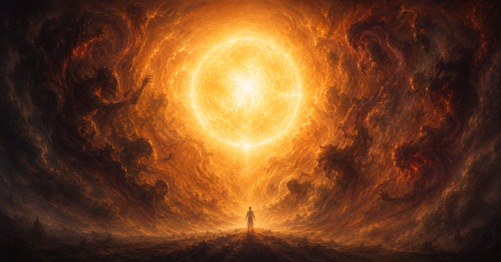 Sorath the Sun Demon as described by Rudolf Steiner — the adversarial solar being whose number is 666 and whose specific influence represents the most direct destructive force in present Earth evolution