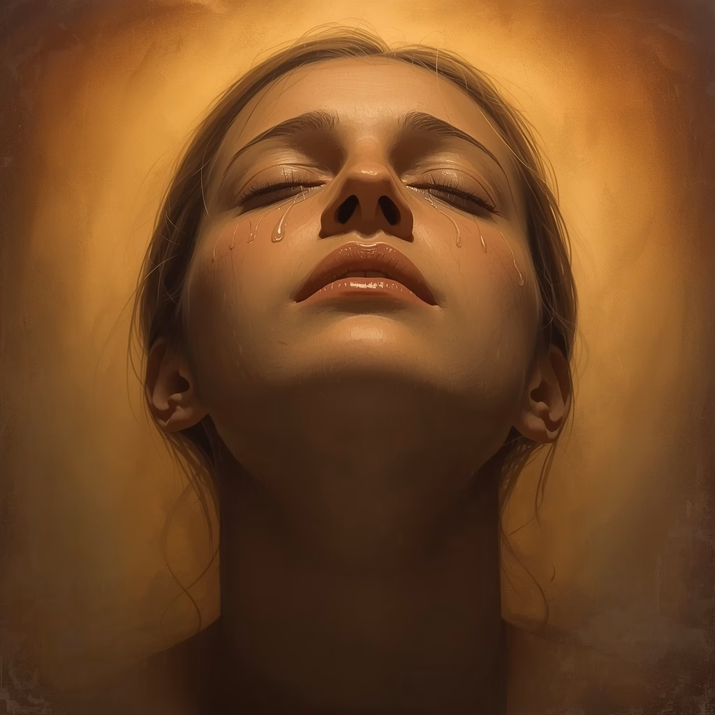 The spiritual meaning of tears as described by Rudolf Steiner — weeping as the physical expression of the soul's genuine overflow when genuine experience exceeds the containing capacity of ordinary consciousness